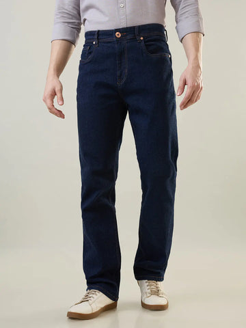 Blue Logan Straight Fit Jeans Tim Paris