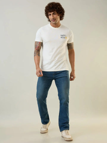 Grey Logan Straight Fit Jeans Tim Paris