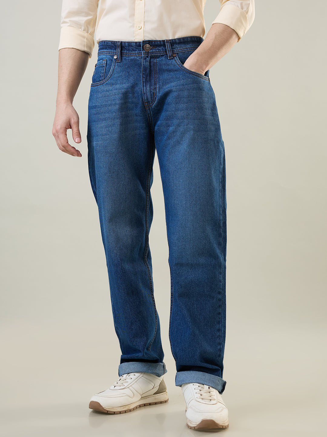 Dark Indigo Carlos Relaxed Fit Jeans
