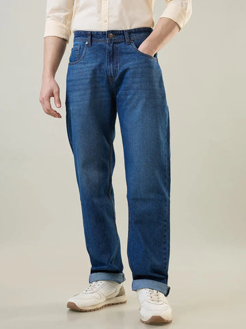 Dark Indigo Carlos Relaxed Fit Jeans TIM PARIS