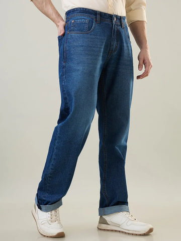 Dark Indigo Carlos Relaxed Fit Jeans TIM PARIS