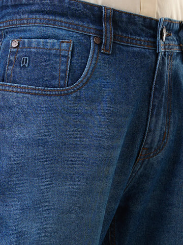 Dark Indigo Carlos Relaxed Fit Jeans TIM PARIS