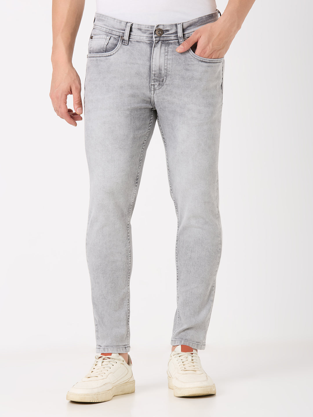 Grey Stone Kane Skinny Ankle Fit Jeans