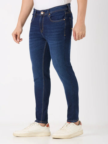 Dark Indigo Kane Skinny Ankle Fit Jeans TIM PARIS