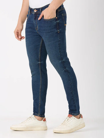 Dark Tint Kane Skinny Ankle Fit Jeans TIM PARIS