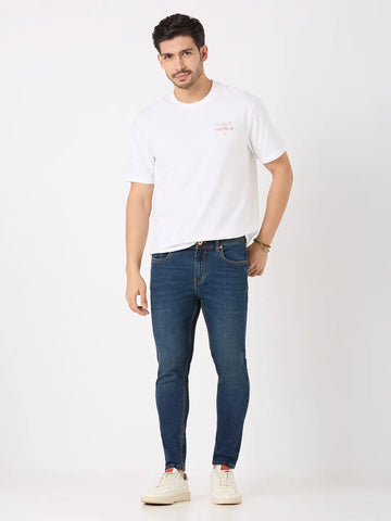 Dark Tint Kane Skinny Ankle Fit Jeans TIM PARIS