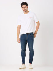 Dark Tint Kane Skinny Ankle Fit Jeans