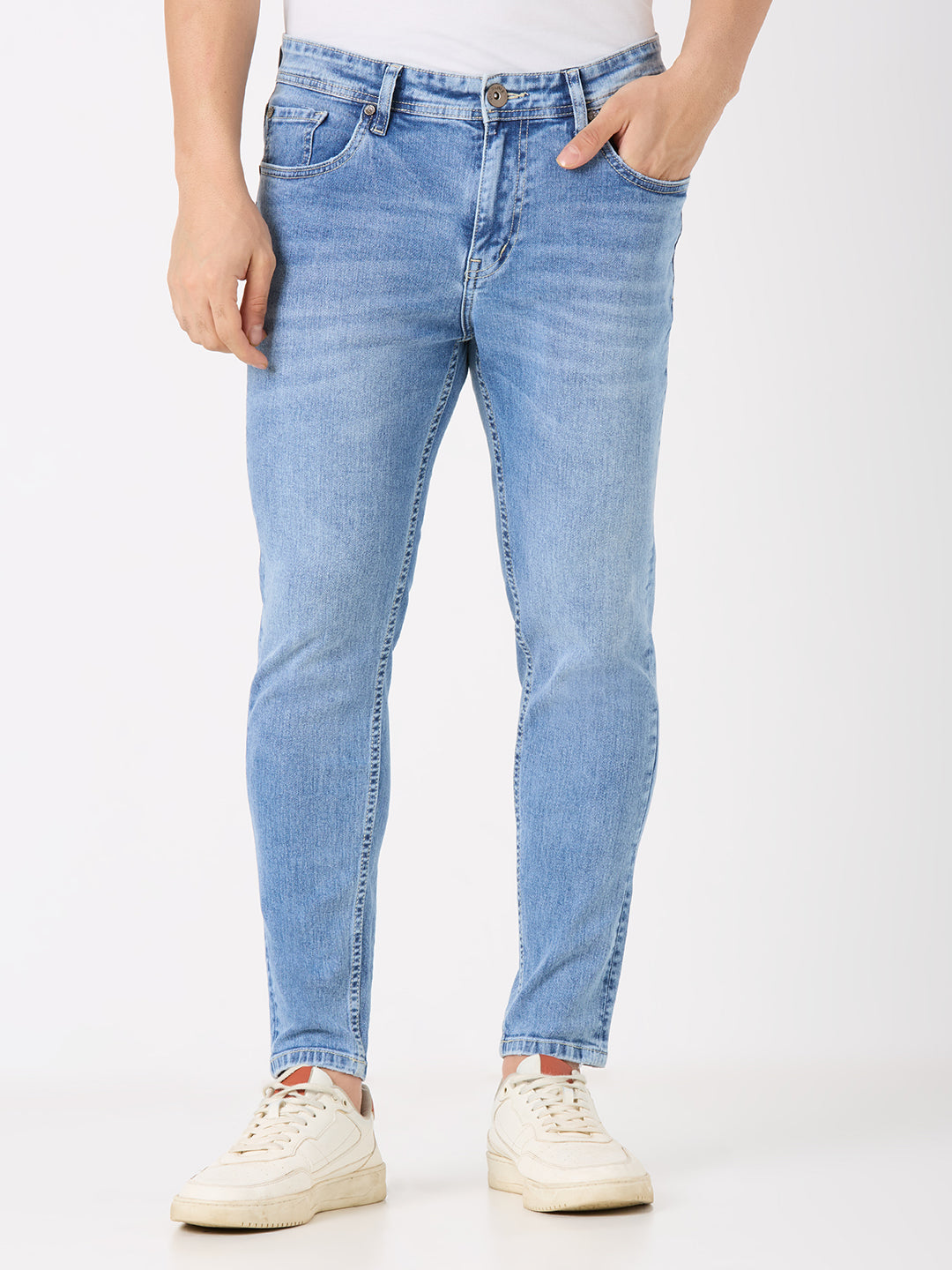 Light Stone Kane Skinny Ankle Fit Jeans