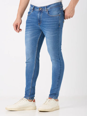 Light Tint Kane Skinny Ankle Fit Jeans TIM PARIS