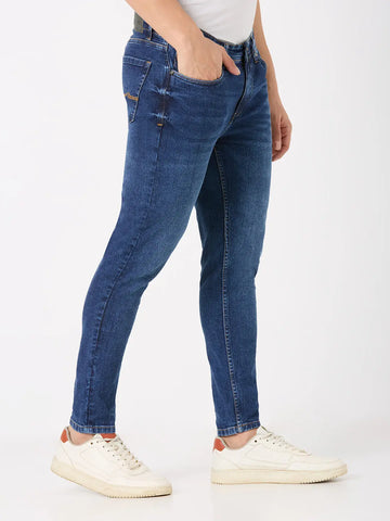 Medium Indigo Kane Skinny Ankle Fit Jeans TIM PARIS