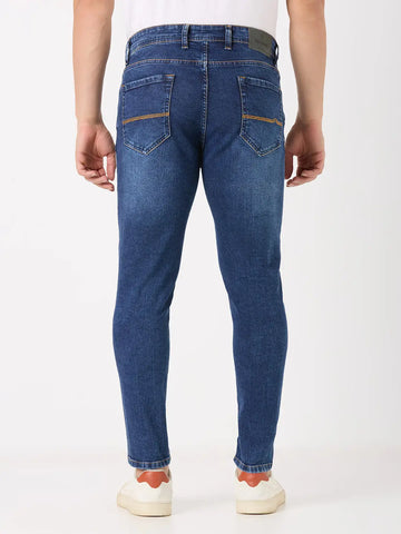 Medium Indigo Kane Skinny Ankle Fit Jeans TIM PARIS