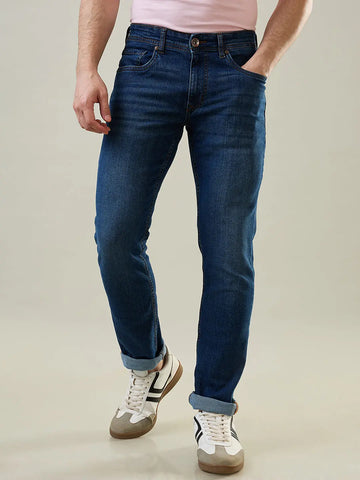 Blue Ferdinand Slim Tapered Fit Jeans Tim Paris