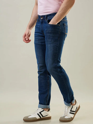 Blue Ferdinand Slim Tapered Fit Jeans Tim Paris