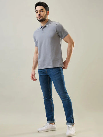Medium Indigo Ferdinand Slim Tapered Fit Tim Paris
