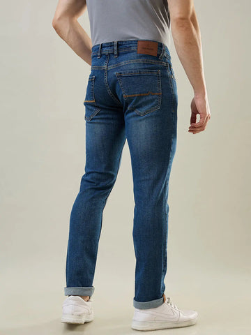 Medium Indigo Ferdinand Slim Tapered Fit Tim Paris