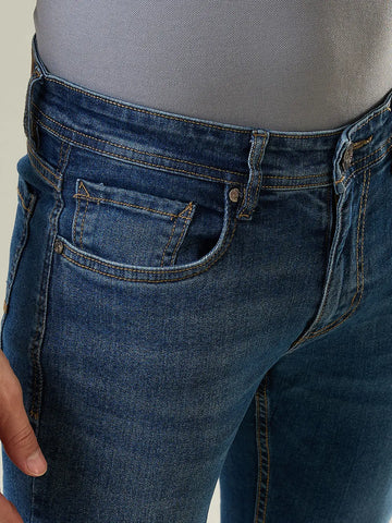 Medium Indigo Ferdinand Slim Tapered Fit Tim Paris