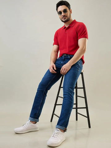 Dark Cloud Parker Slim Straight Fit Jeans Tim Paris