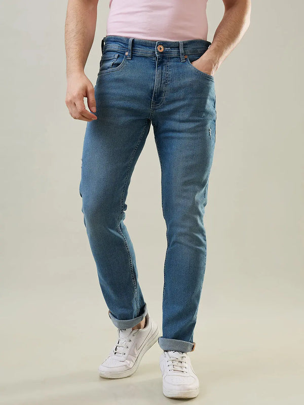 Light Tint Parker Slim Straight Fit Jeans Tim Paris