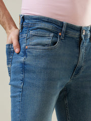 Light Tint Parker Slim Straight Fit Jeans