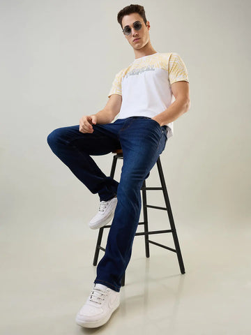Tim Paris Jeans: Dark Indigo Denim Stretch Tim Paris