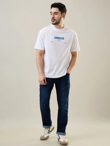 Dark Tint Parker Slim Straight Jeans TIM PARIS