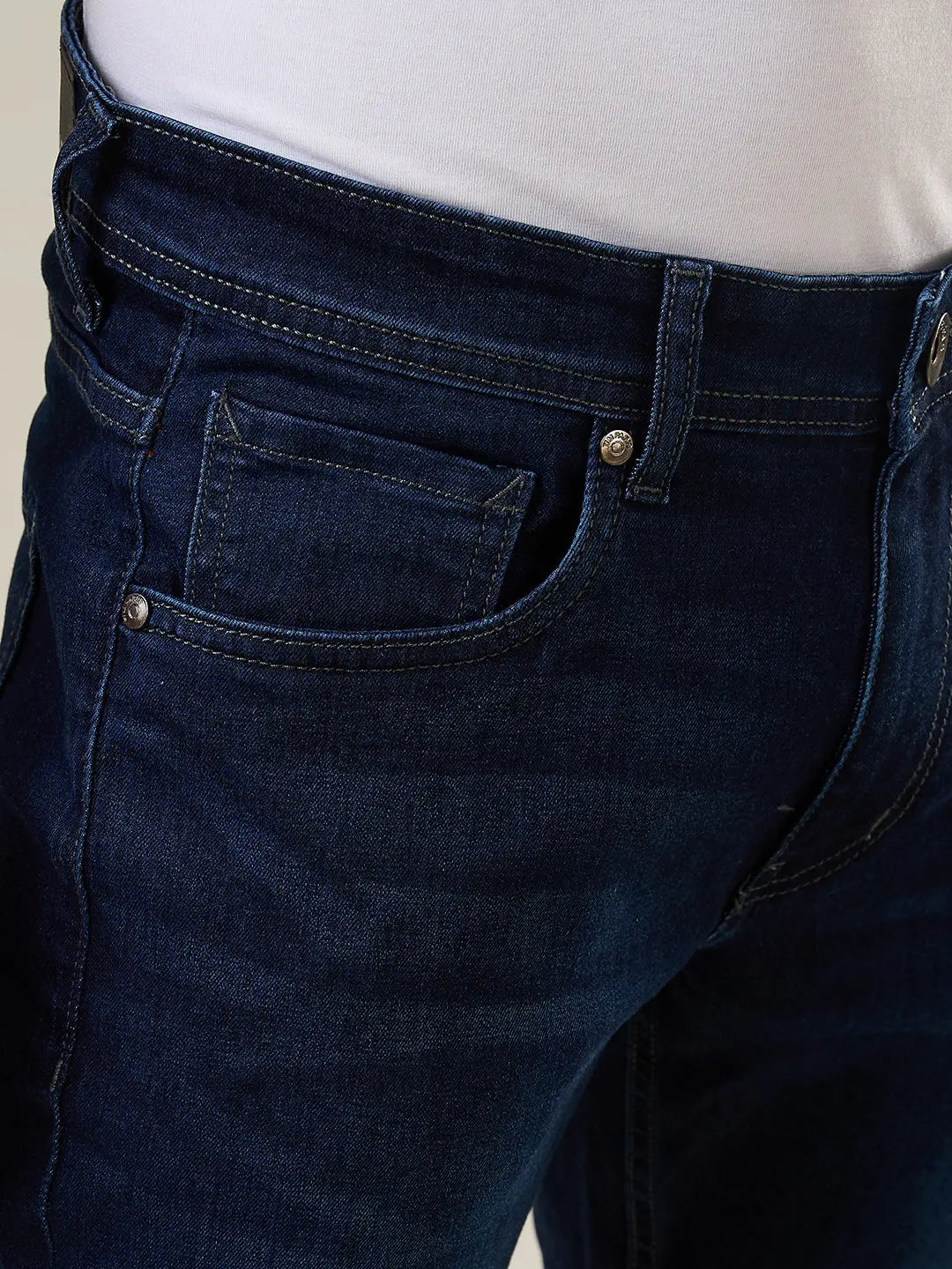 Dark Tint Parker Slim Straight Jeans TIM PARIS