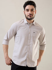 Grey Solid Shirt