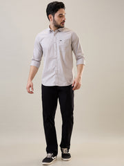 Grey Solid Shirt