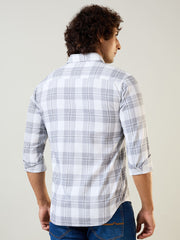 White Checkered Shirt