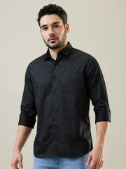 Black Printed Shirt