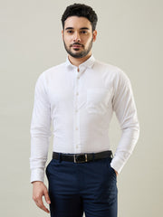 White Solid Shirt