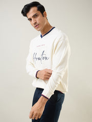 Egret Printed Sweatshirt