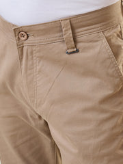 Beige Slim Fit Cargo Pant