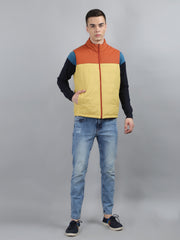 Red Solid Regular Fit Jacket