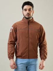 Tan Solid Jacket
