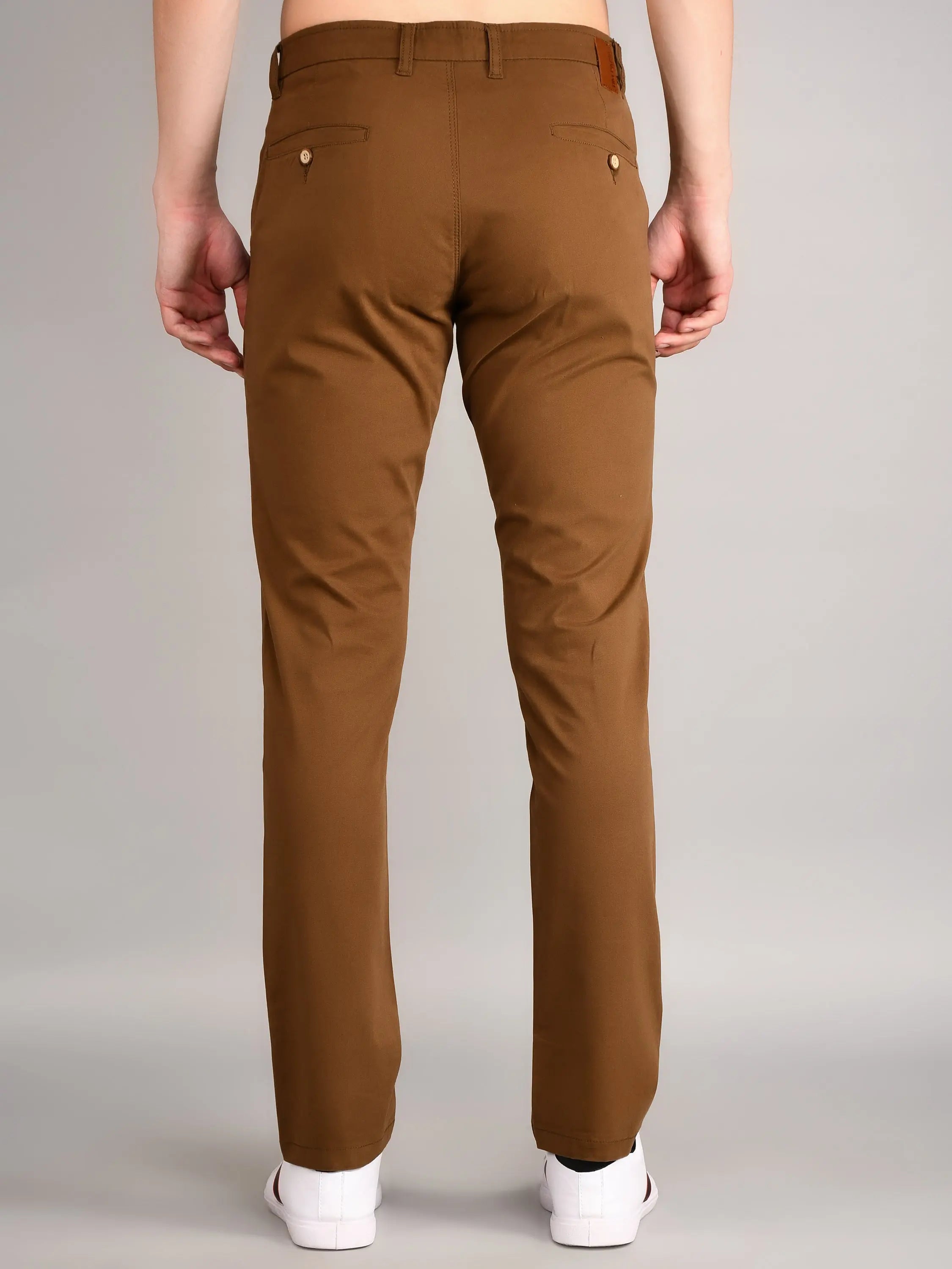Coffee Louis Slim Tapered Chinos TIM PARIS