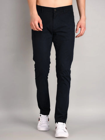 Navy Louis Slim Tapered Fit Chinos TIM PARIS
