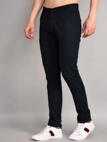 Navy Louis Slim Tapered Fit Chinos TIM PARIS