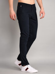 Navy Louis Slim Tapered Fit Chinos