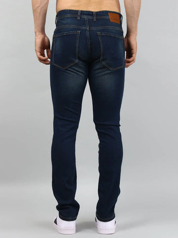 Dark Indigo Ferdinand Slim Tapered Fit Jeans Tim Paris