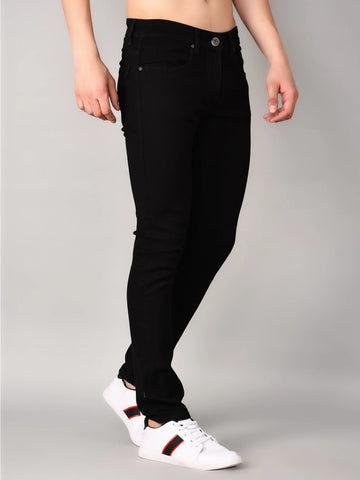 Black Ferdinand Slim Tapered Fit Jeans Tim Paris