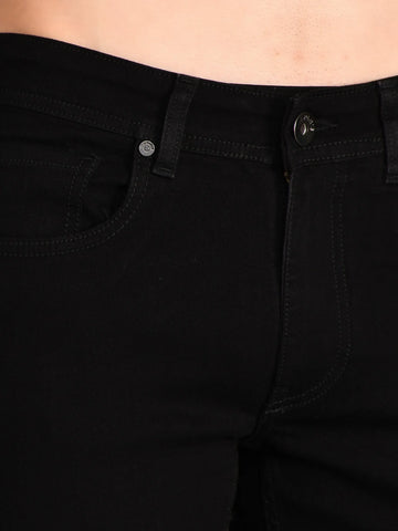 Black Ferdinand Slim Tapered Fit Jeans Tim Paris