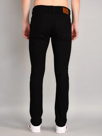 Black Ferdinand Slim Tapered Fit Jeans Tim Paris