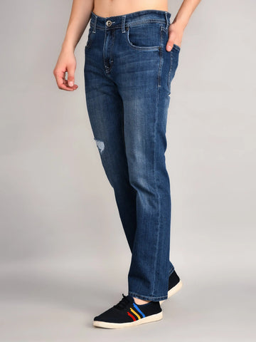 Dark Indigo Logan Straight Fit Tim Paris