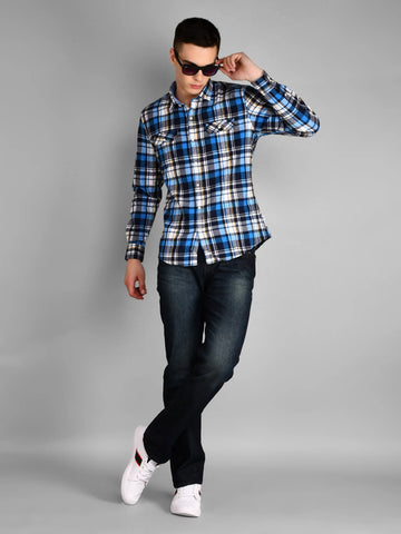 Tint Indigo Logan Straight Fit Jeans Tim Paris