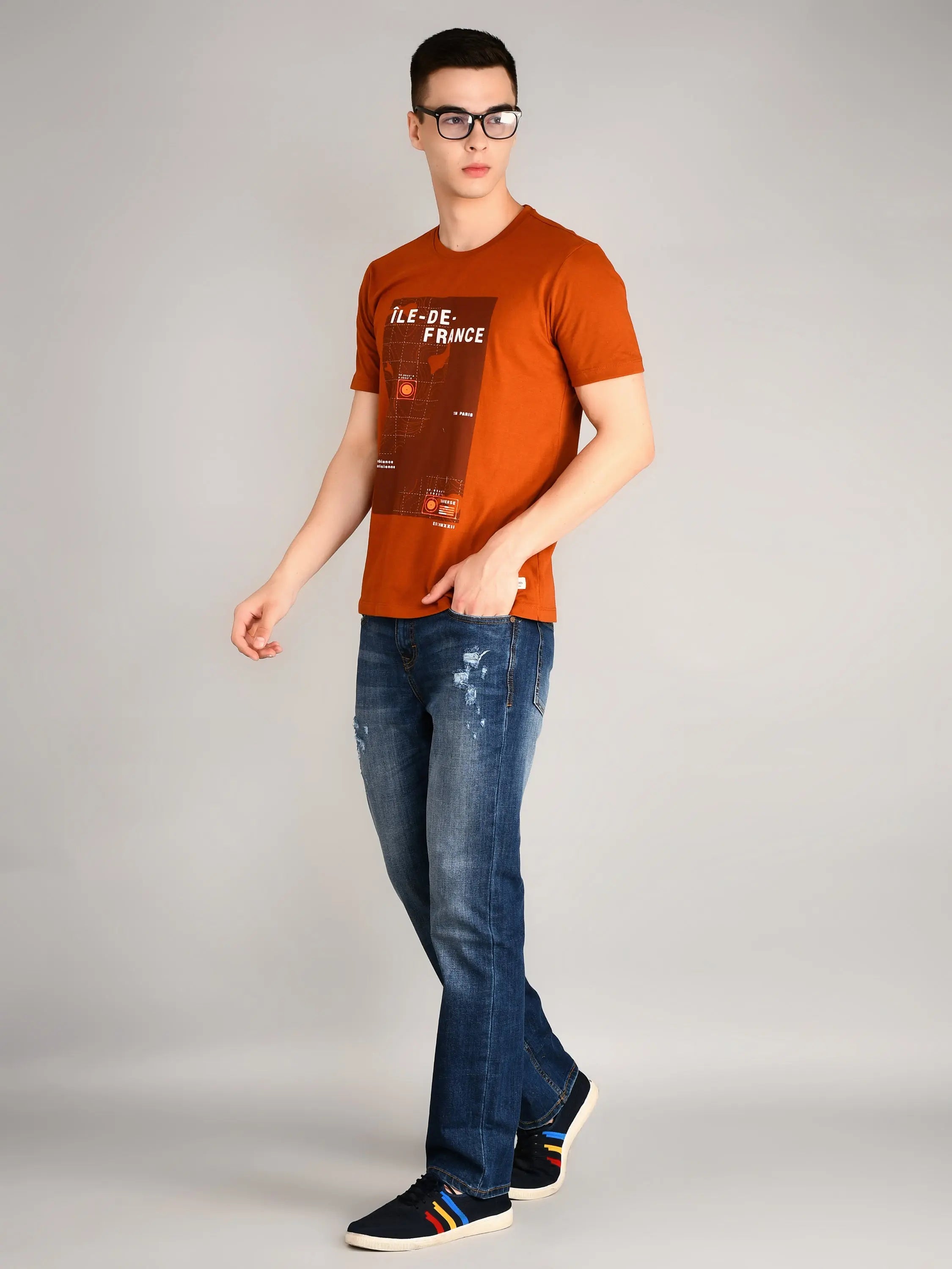 Dark Indigo Logan Straight Fit Jeans Tim Paris