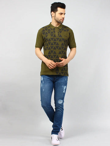 Medium Indigo Ferdinand Slim Tapered Fit Jeans Tim Paris