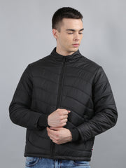 Black Solid Heavy Jacket