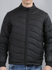 Black Solid Heavy Jacket