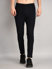 Navy Printed Regular Fit Jogger
